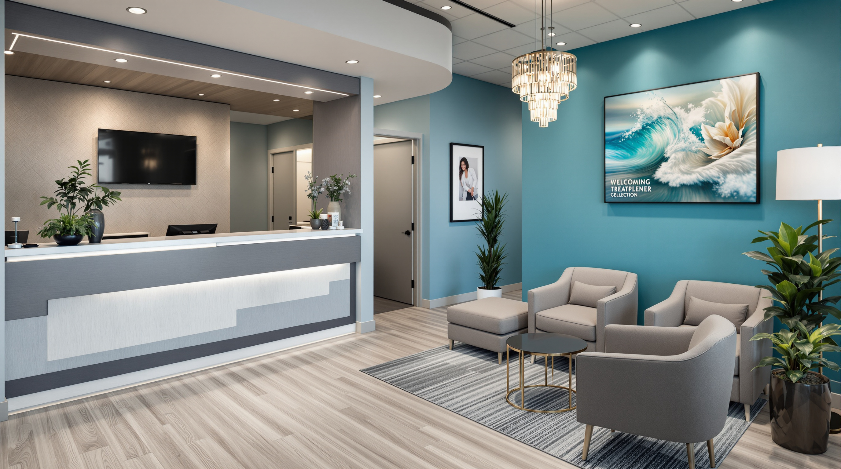 Welcoming treatment center entrance